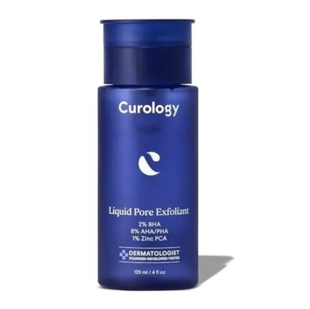 Curology Liquid Pore Exfoliant with 2% BHA, 8% AHA/PHA and 1% Zinc, 4 fl oz. NEW